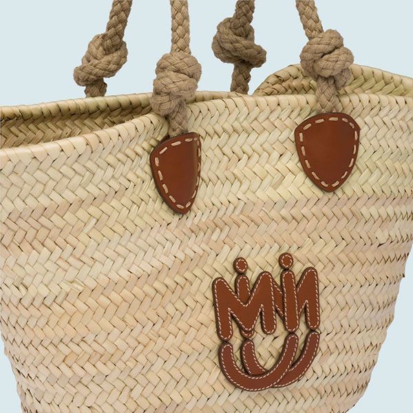 ミュウミュウ★ パルメット トートコピー 5BG206_2DDH_F0A5T_V_ROO